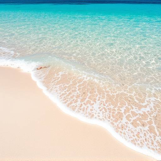 Vue du lieu de tournage 2: Plage de l'Escalet avec ses eaux turquoise et son sable fin
