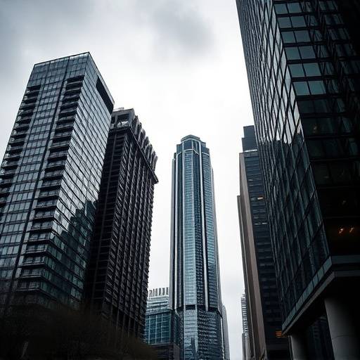 Vue du lieu de tournage 3 : Gratte-ciel modernes de La Défense
